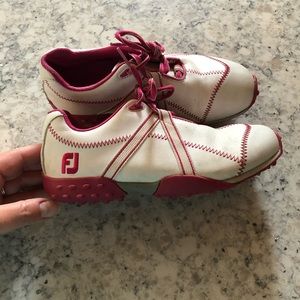 Girls FootJoy Golf Shoes Size 4